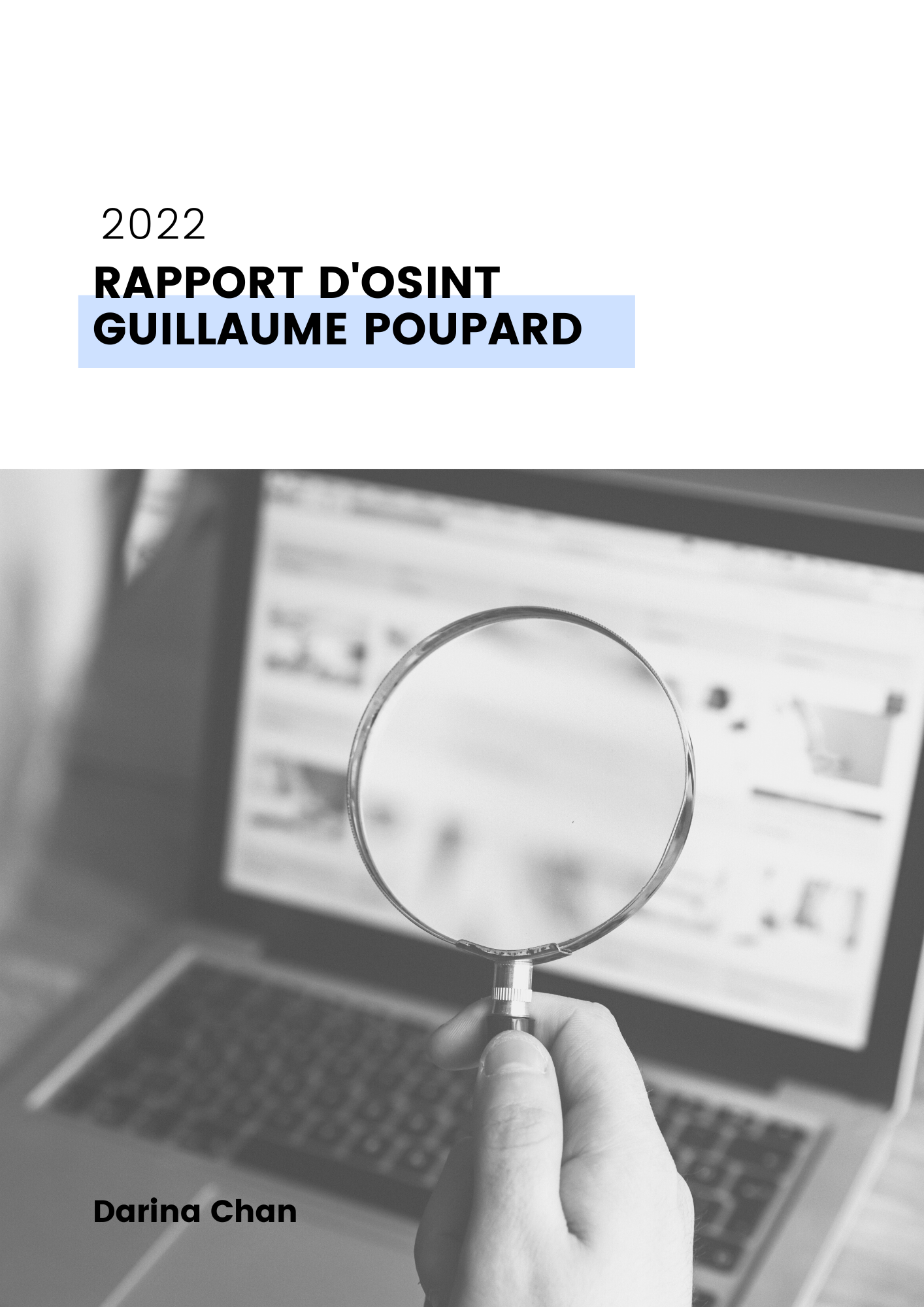 Rapport d'OSINT